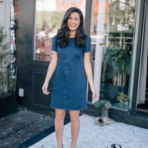 Draper James Dresses Draper James Denim Shift Dress Poshmark